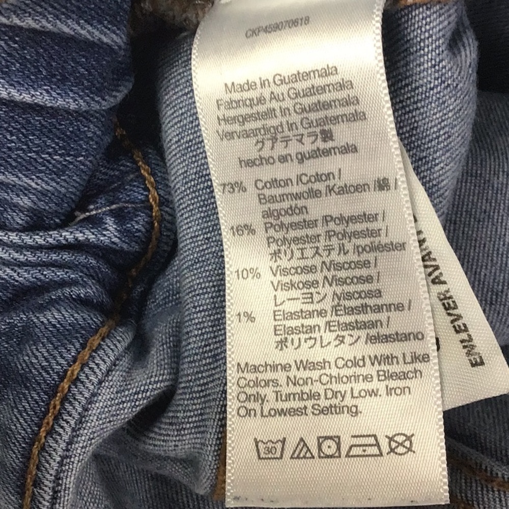 Madewell Pull on Jeans in Okeefe Wash Women’s Size 30 - Picture 9 of 16